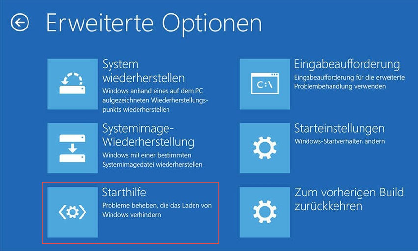 Windows-Bootmanager reparieren