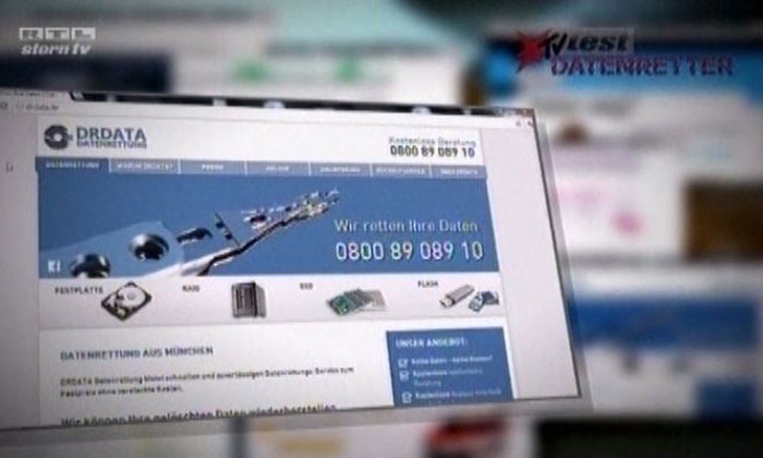 Vorschau: Stern TV über DrData